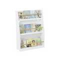 3 Tier Kids Book Shelf,Kids Book Rack, Helps Keep Bedrooms, Playrooms, And Classrooms Organized,White White Primary Living Space Mdf