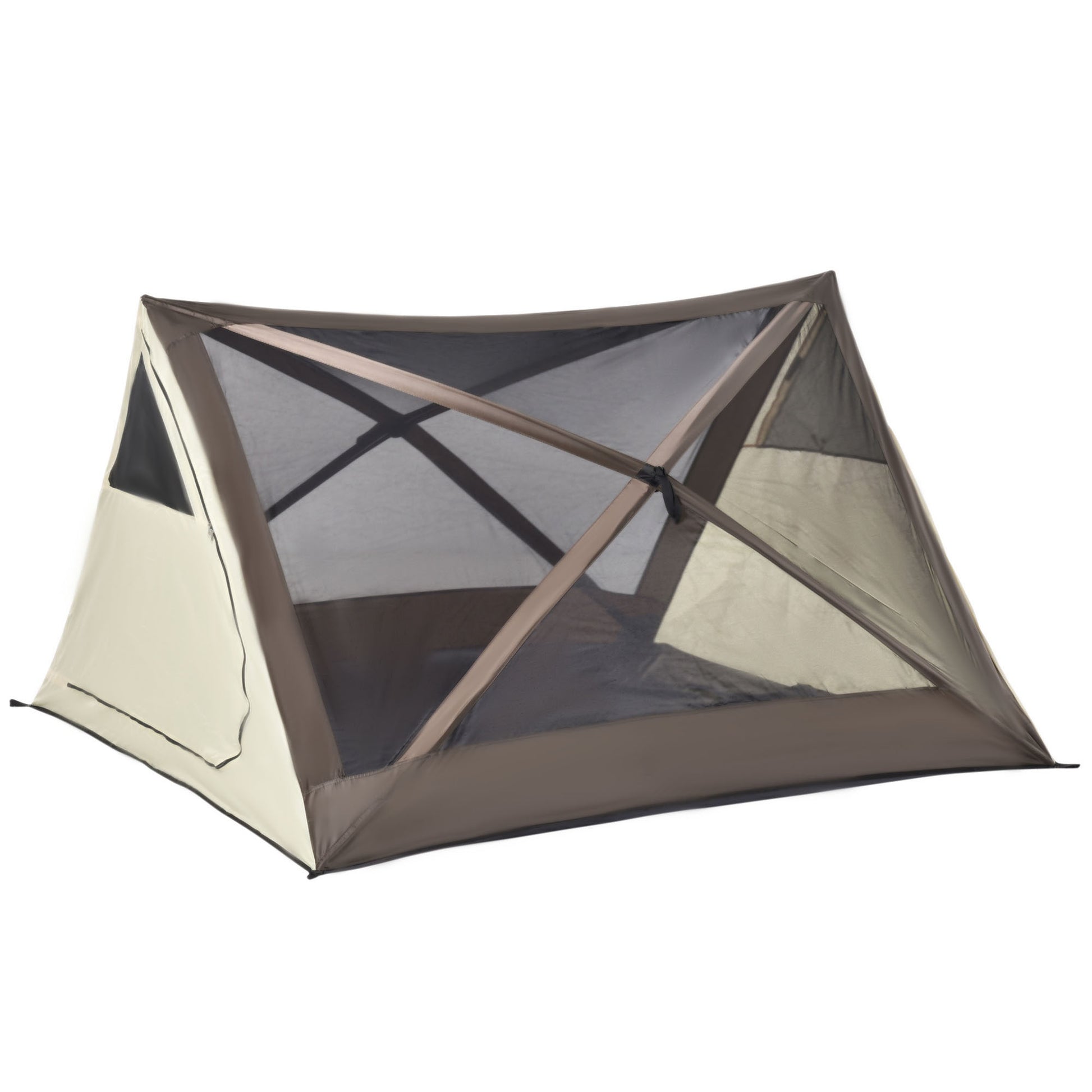 Outsunny 2 3 People Pop Up Camping Tent Waterproof Automatic Instant T