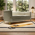 Fx P82 Be Sofa Modern Chenille Sofa, 82.67