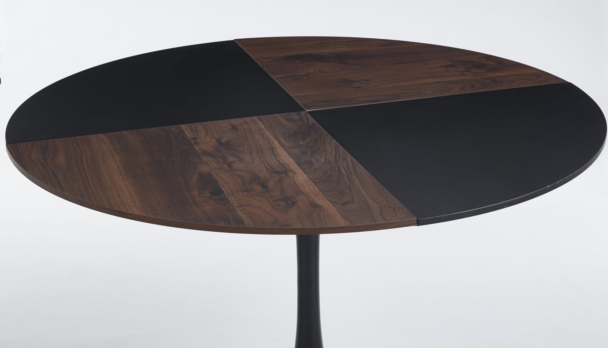 47.2Inch Tulip Round Dining Table,Office Table,Coffee Table,120X120X74Cm Brown Mdf