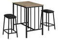 Dining Set, 3Pcs Set, Counter Height, 36