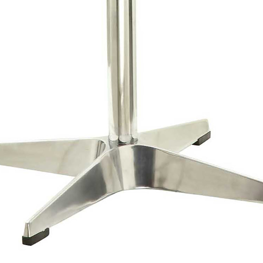 Retro Brown And Chrome Bucket Seat Accent Chair Brown Primary Living Space Traditional Fabric Metal