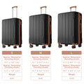 Hardshell Luggage, Lightweight Durable Abs Suitcases With Double Wheels, Expandable 28 Inch Checked Luggage 28