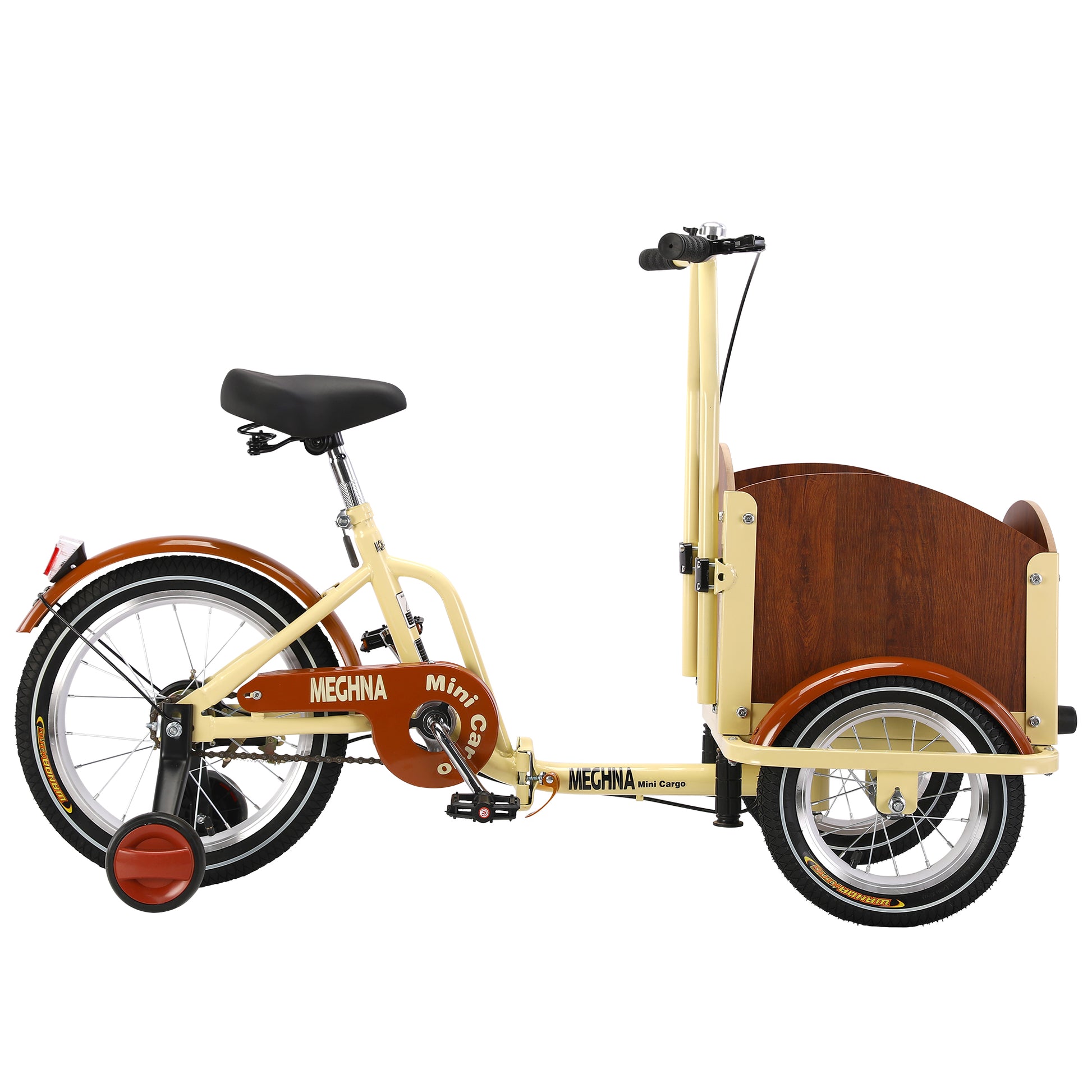 Foldable Tricycle For Kids Ages 12,Mini Cargo Bike,Pet Bike,Reverse