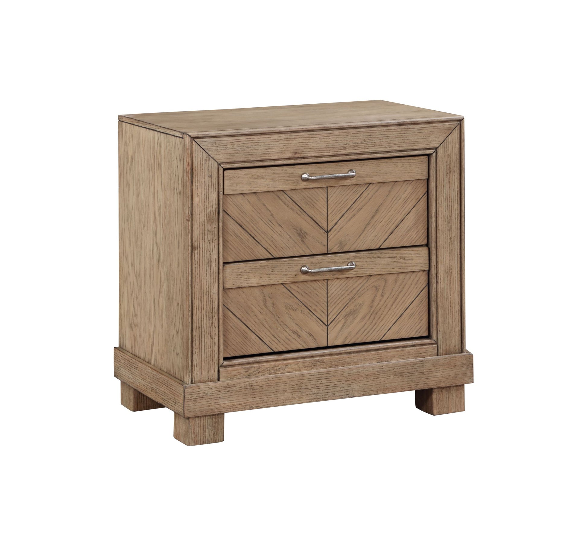 Montana Nightstand Sand Light Brown Wood