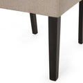 Dining Chair Taupe Fabric