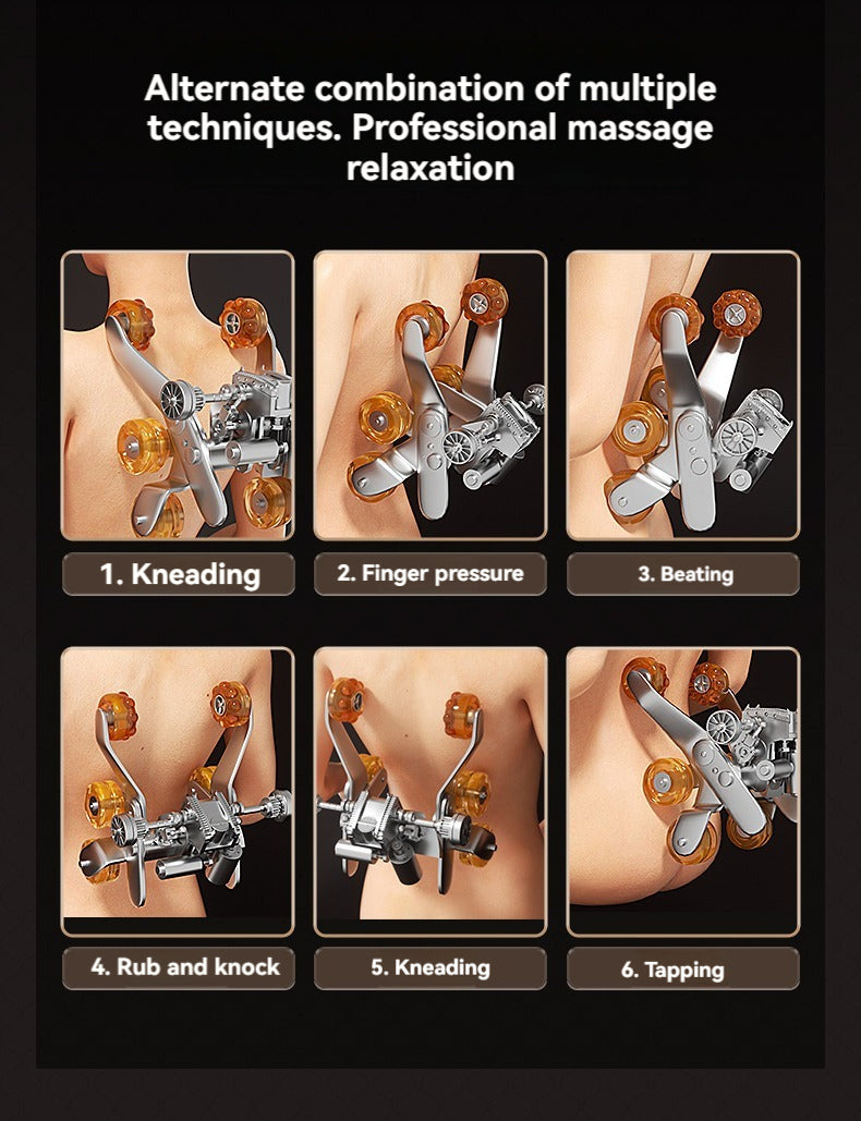 4D Massage Chair, Full Body Recliner Zero Gravity With Sl Track,Wireless Charging,Automatic Body Scan,Human Touch,Heating,Bluetooth,Foot Rollers,Airbags & Extendable Footrest Black Pu Leather