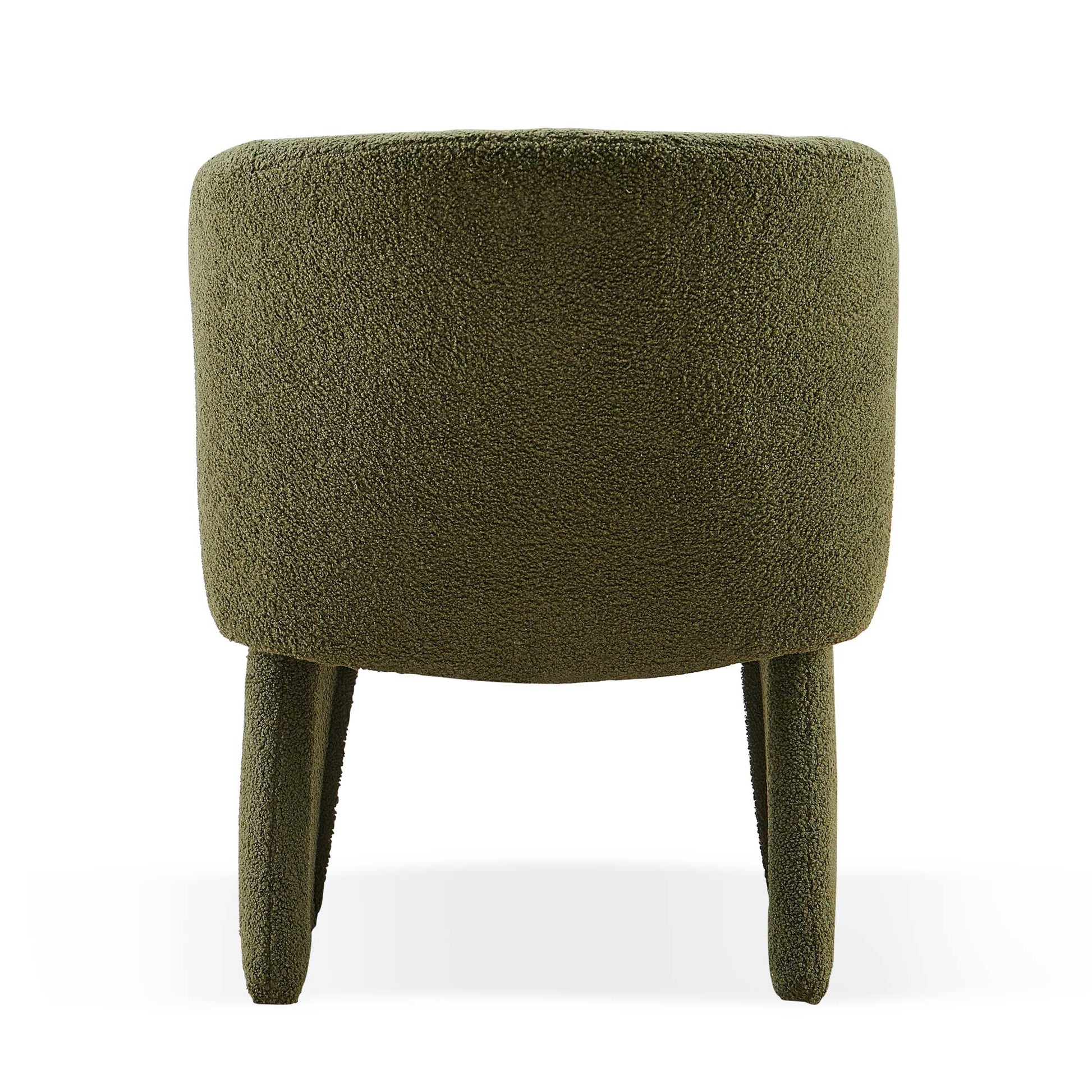 Modern Accent Chair Green Single Sofa Chair,Upholstered Side Chair Teddy Comfy Chair For Dining Room Bedroom Living Room Reception Green 1Pc Green Primary Living Space Modern Foam Teddy