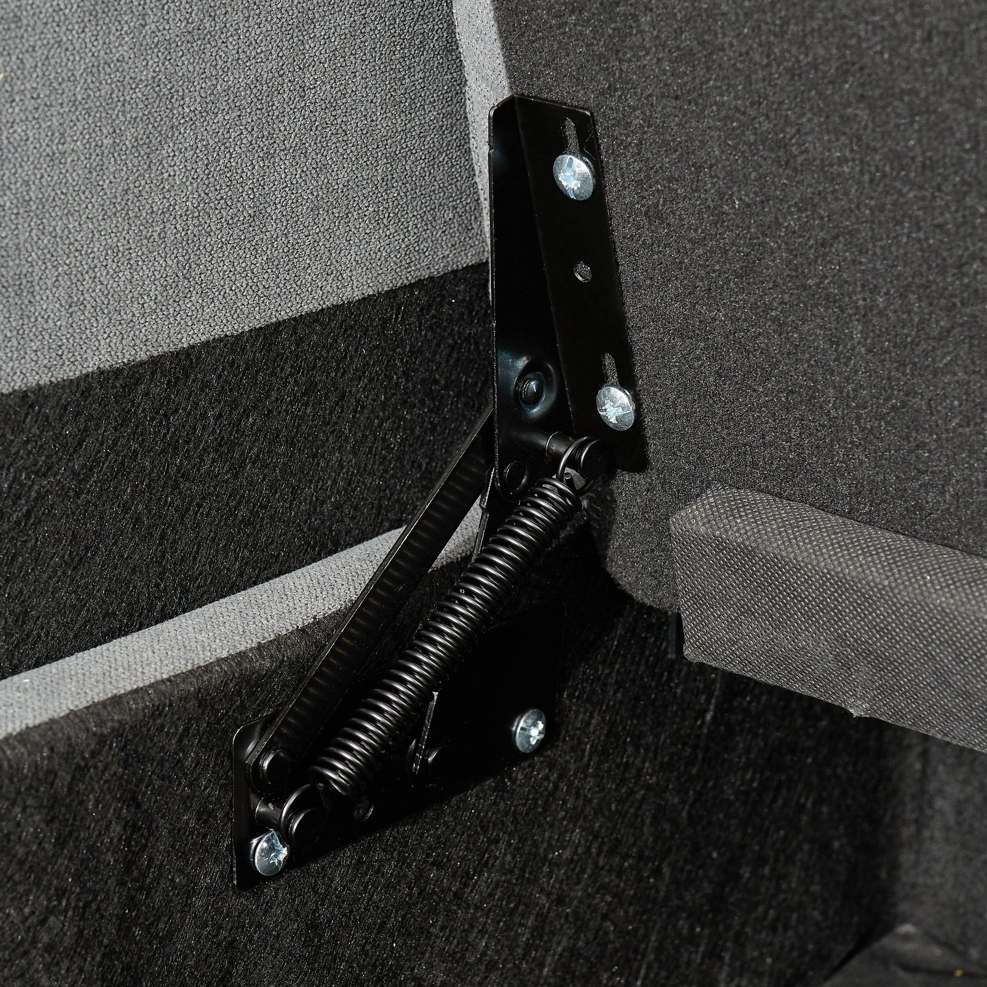 U Shaped Sectional Couch Convertible Sectional Couch With Double Chaise 6 Seat Sectional Sofa For Living Room Grey Fabric 6 Seat