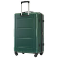 2 Piece Luggage Set With Bags Expanable Spinner Wheels Abs Lightweight Suitcase With Tsa Lock 20Inch 24Inch Green Abs