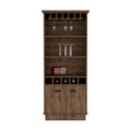 Bar Cabinet With Wine Rack 70