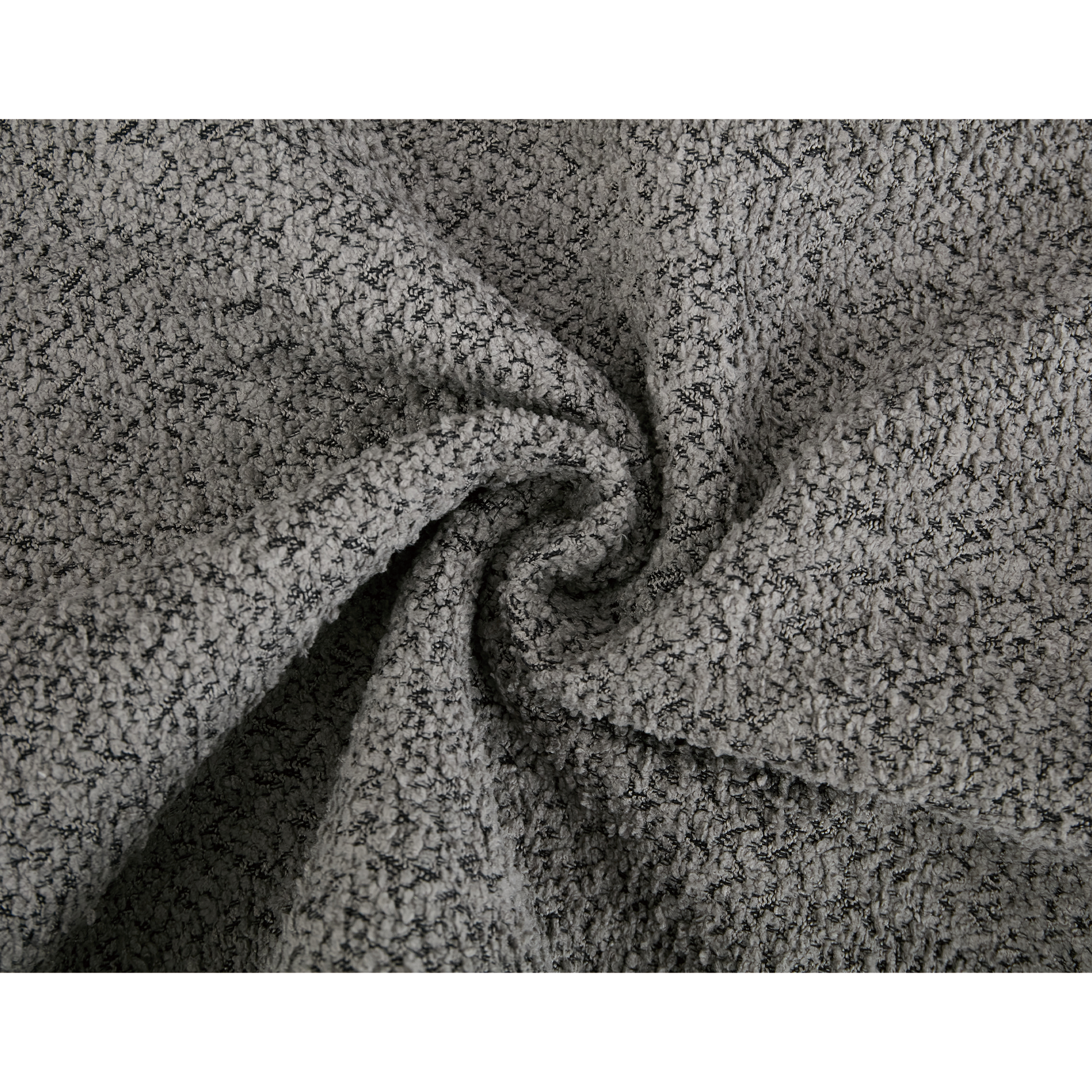 Arrived 2 Piece Boucle Cloud Sofa Set, Upholstered Sofa Set, Modern 3 Seater And 2 Seater Sofa With Mdf End Table For Living Room ,Apartment,3 2 Couch,Boucle,Dark Gray Gray Polyester Primary Living Space Soft Tight Back Modern Square Arms Foam