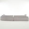 Unique Modeling Design,Upholstered Indoor Furniture,Foam Filled Sleeper Sofa Bed For Living Room,Bedroom,3 Colors Light Gray Primary Living Space Modern Foam Polyester 4 Seat