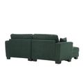 United Modular Sectional Sofa L Shaped Modular Couch With Reversible Chaise Modular Sofa Sectional Couch With Storage Seats Emerald Velvet 2 Seat