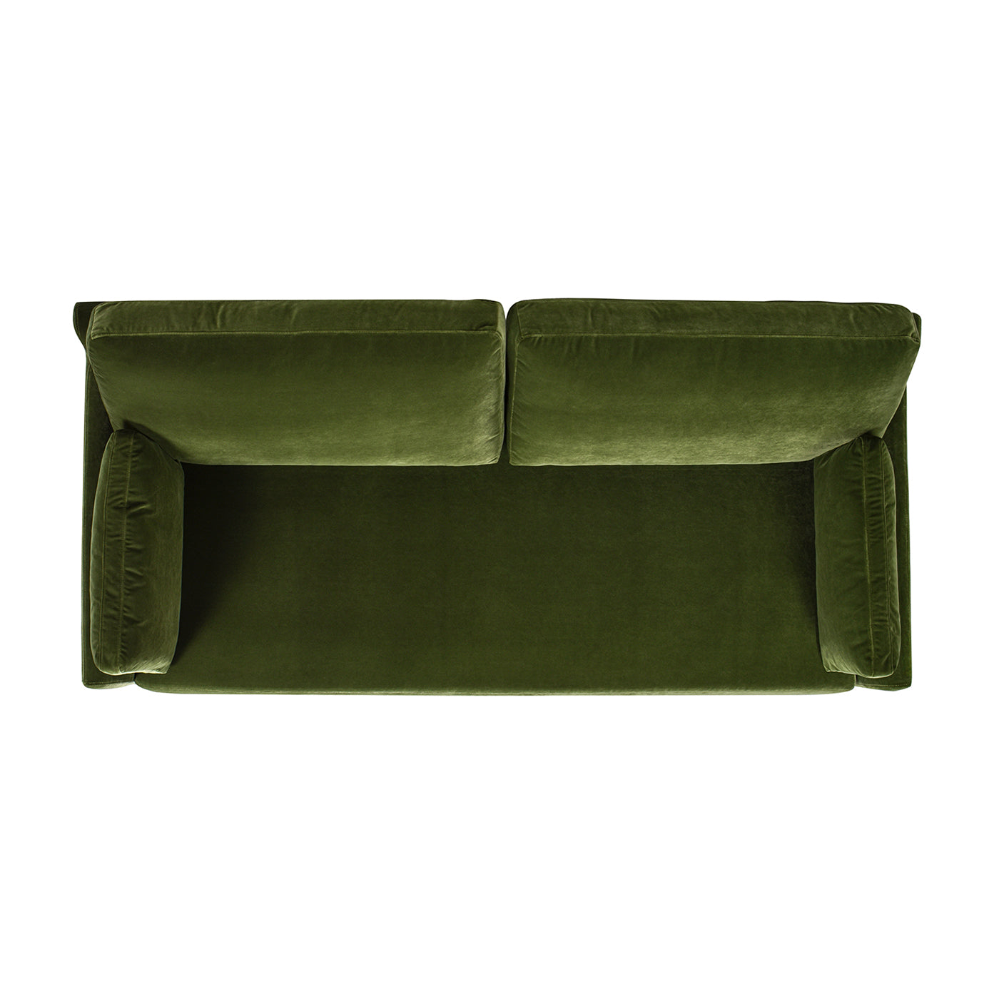 Pasadena 75.5" Modern Farmhouse Sofa, Olive Green Performance Velvet Olive Green Foam Velvet 3 Seat