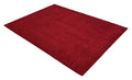 Shaggy Area Rugs, Carpets For Livingroom, 5X7 Area Rugs ,Shaggy Red Rectangle 5&7 Red Contemporary Abstract Polypropylene