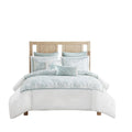Duvet Cover Mini Set White Full Queen Queen Multicolor Cotton