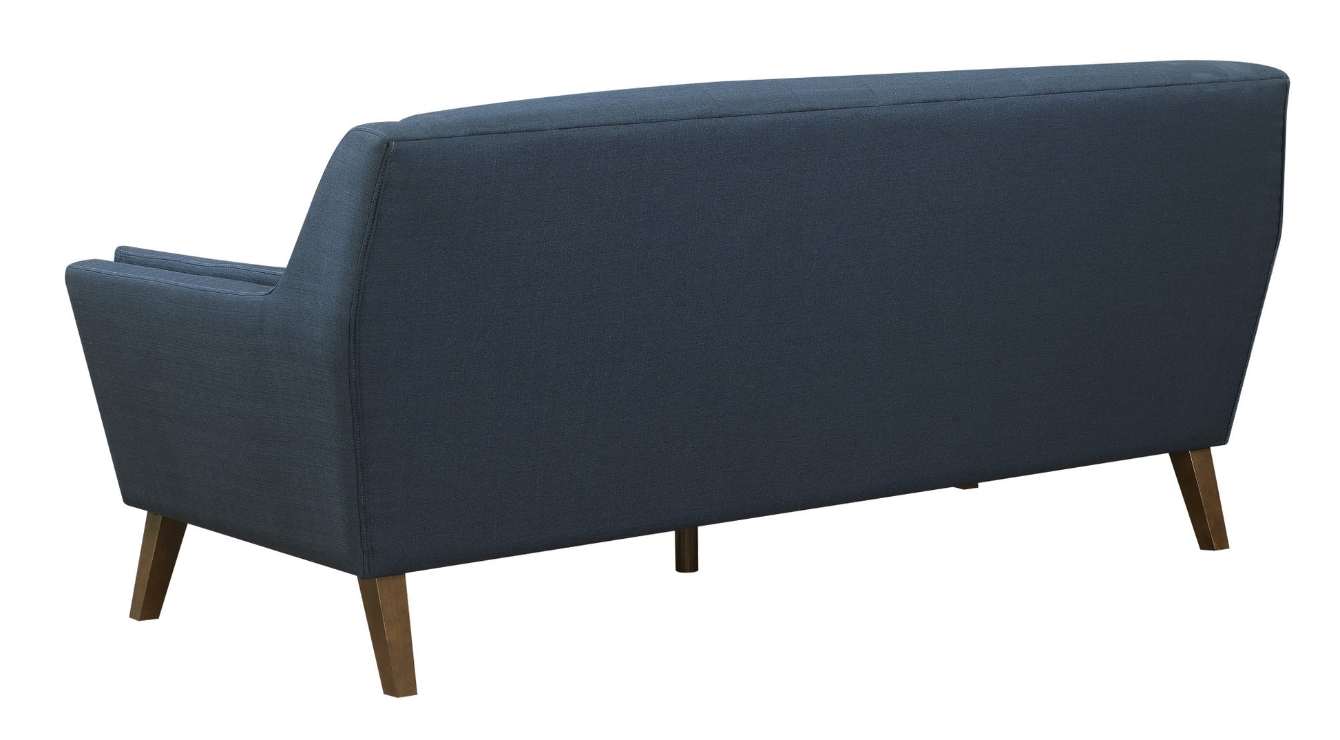 Browning Blue Sofa Blue Foam Engineered Wood 3 Seat