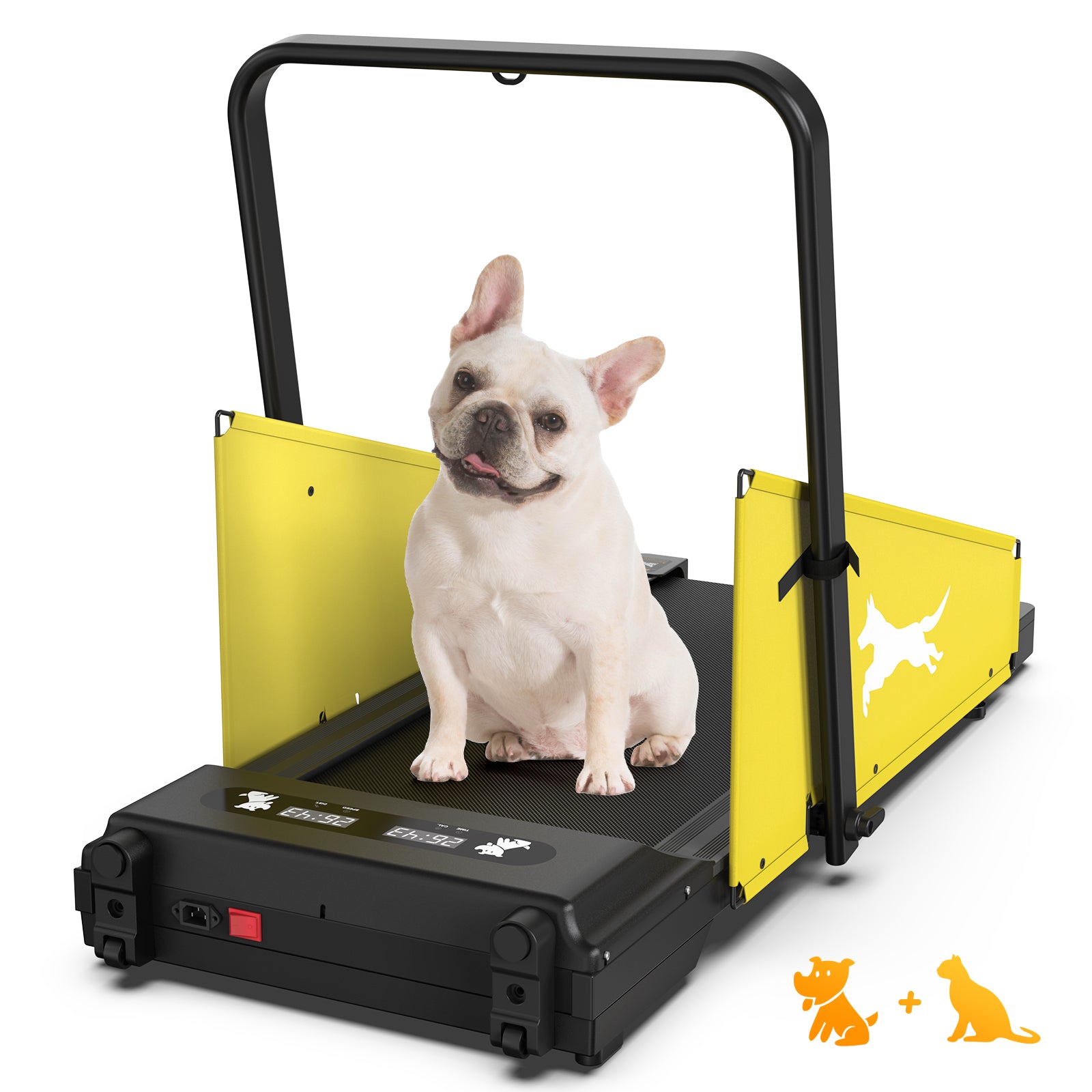 Dog Treadmill Small Dogs Dog Treadmill For Medium Dogs Dog Pacer Treadmill For Healthy & Fit Pets Dog Treadmill Run Walk Black Steel