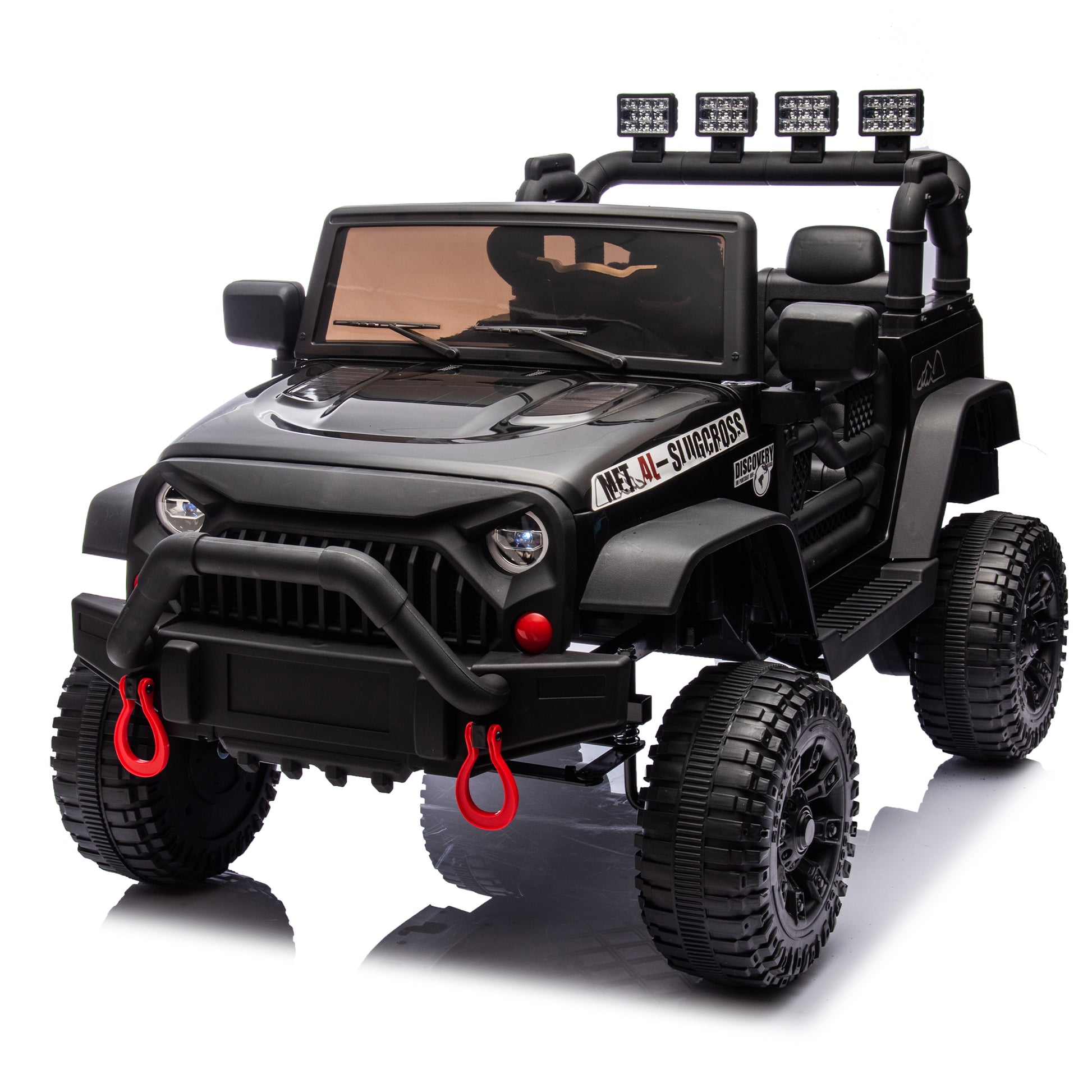 24V Kids Ride On Car W Parents Remote Control,400W Motor,Four Wheel Suspension,Adjustable Speed,Usb,Mp3,Music,Bluetooth,Large Display Screen,Power Display,Portable Handle,Safety Belt For Kids Aged 3 . Black 50 99 Lbs Polypropylene