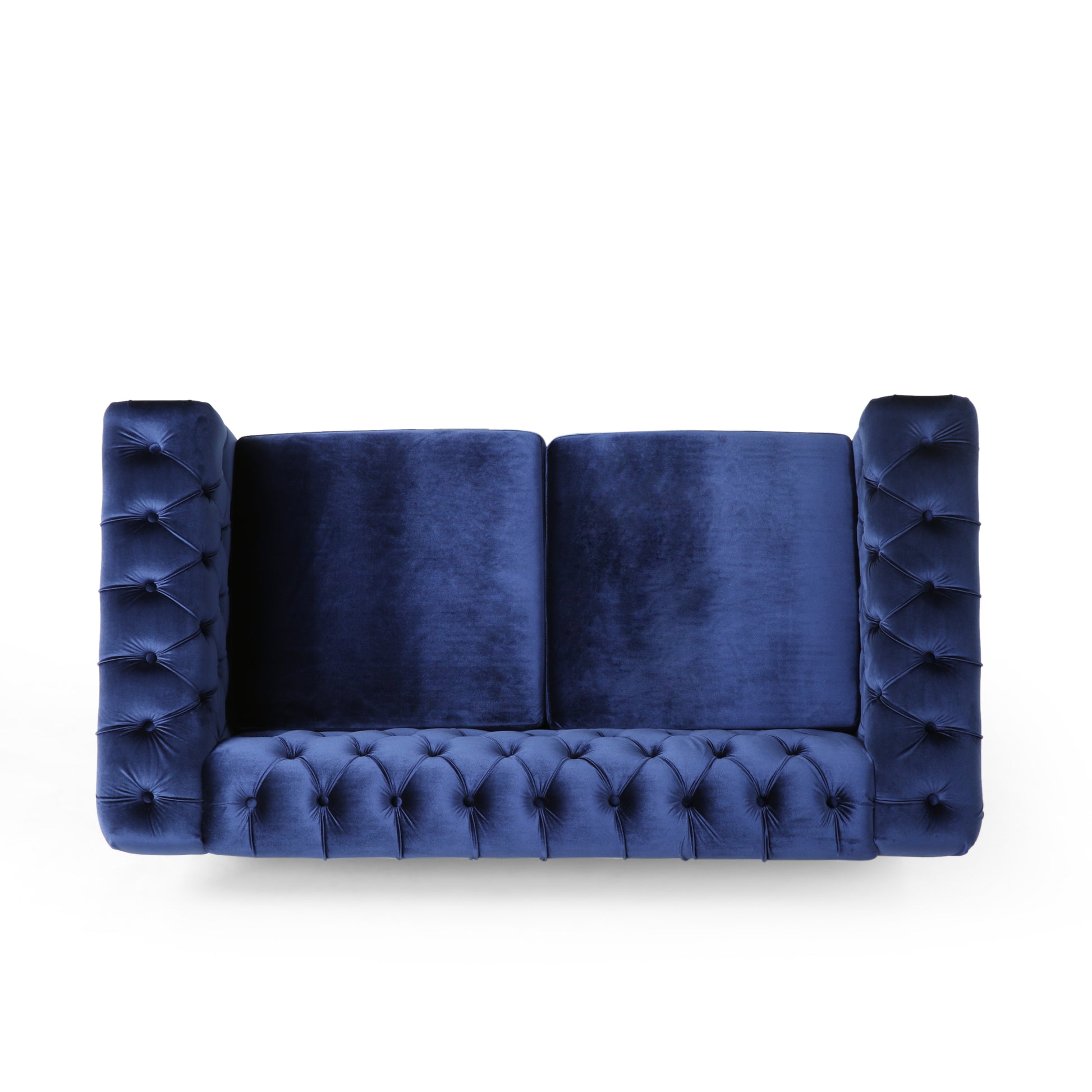Seat Blue Velvet 2 Seat