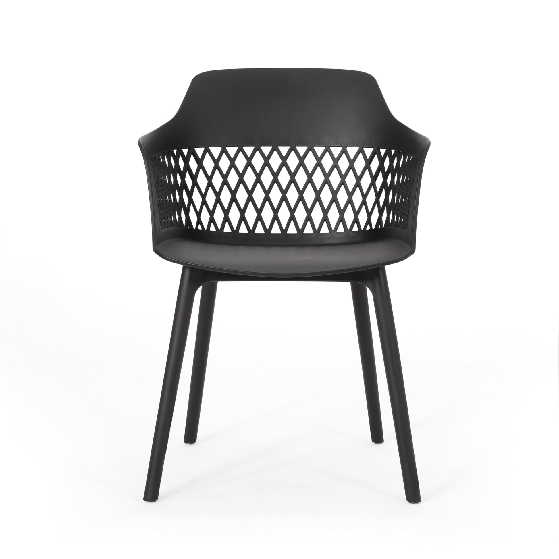 Azalea Chair Black Polypropylene