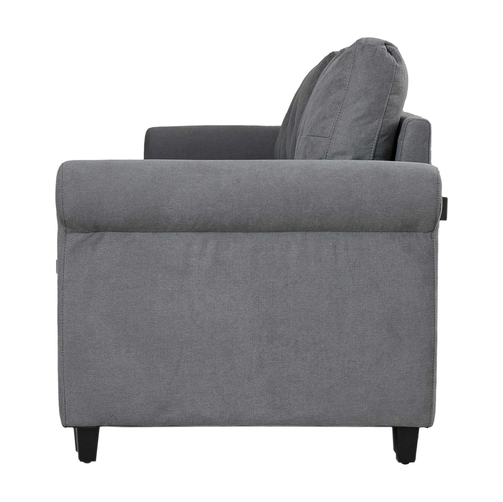 U Shaped Sectional Couch Convertible Sectional Couch With Double Chaise 6 Seat Sectional Sofa For Living Room Grey Fabric 6 Seat