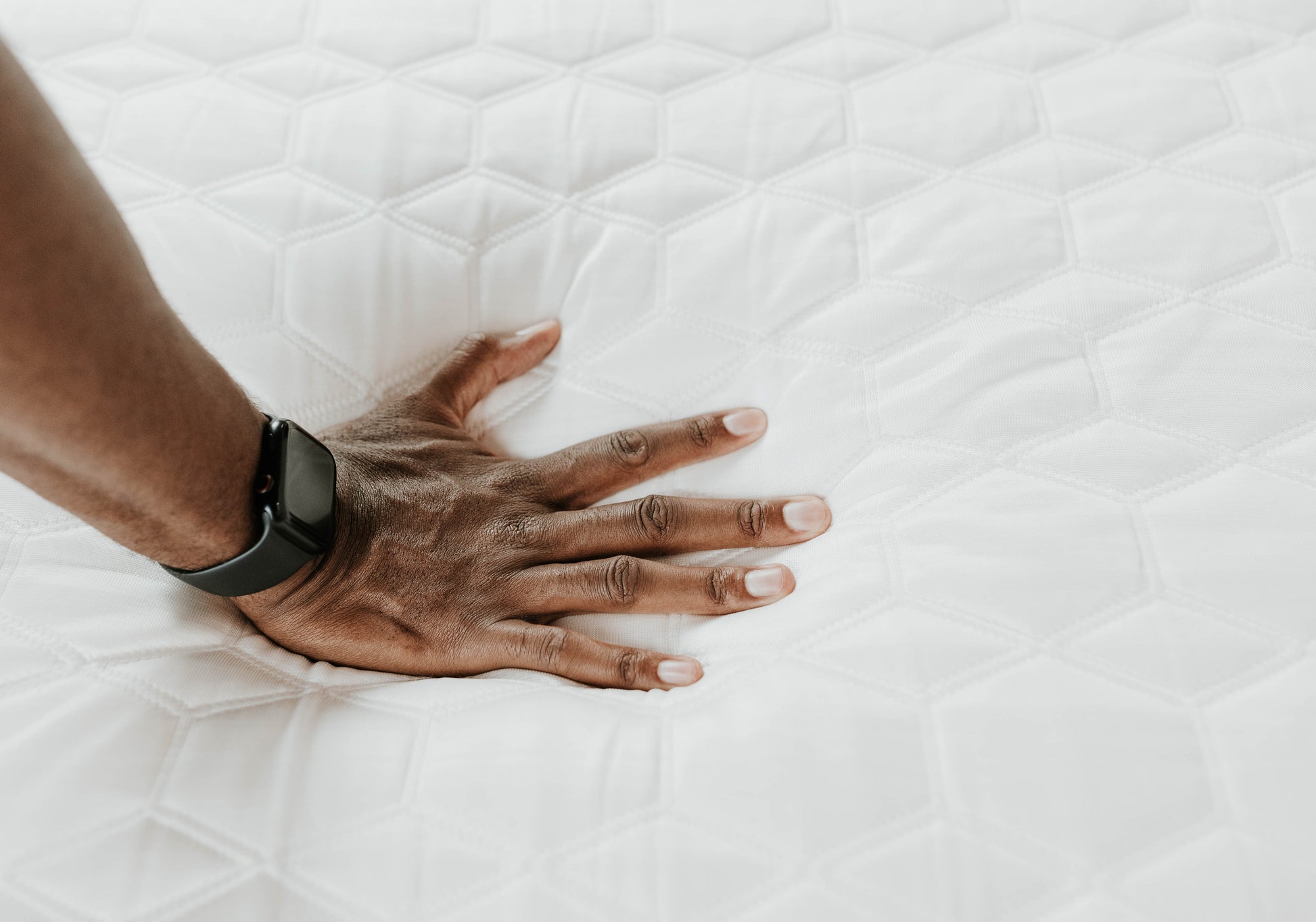 Copper Lux 12" Split Top Queen Soft Memory Foam Mattress With Phase Change Cooling Fabric White Gray Foam Split Top Queen