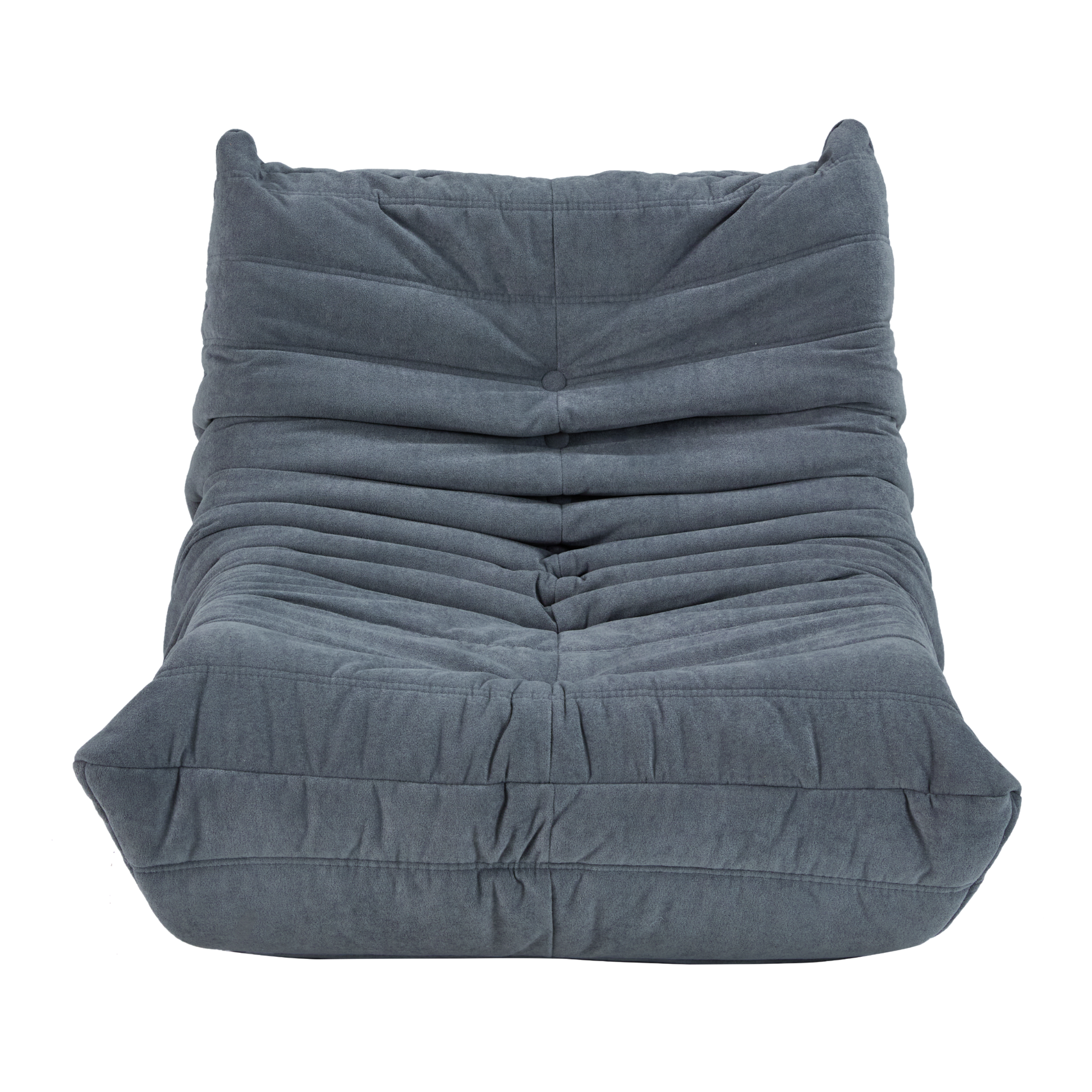 Floor Sofa Bean Bag Chair For Adults Fireside Bean Bag Lounger Memory Foam Chair For Home, Office, Apartment Or Gaming Venue Plain Grey Polyester Primary Living Space Firm Art Deco Armless Foam Polyester Blend