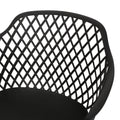 Poppy Chair Black Polypropylene