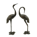 Bird Animals Rust Resistant Metal Garden Statue Antique Bronze Aluminium