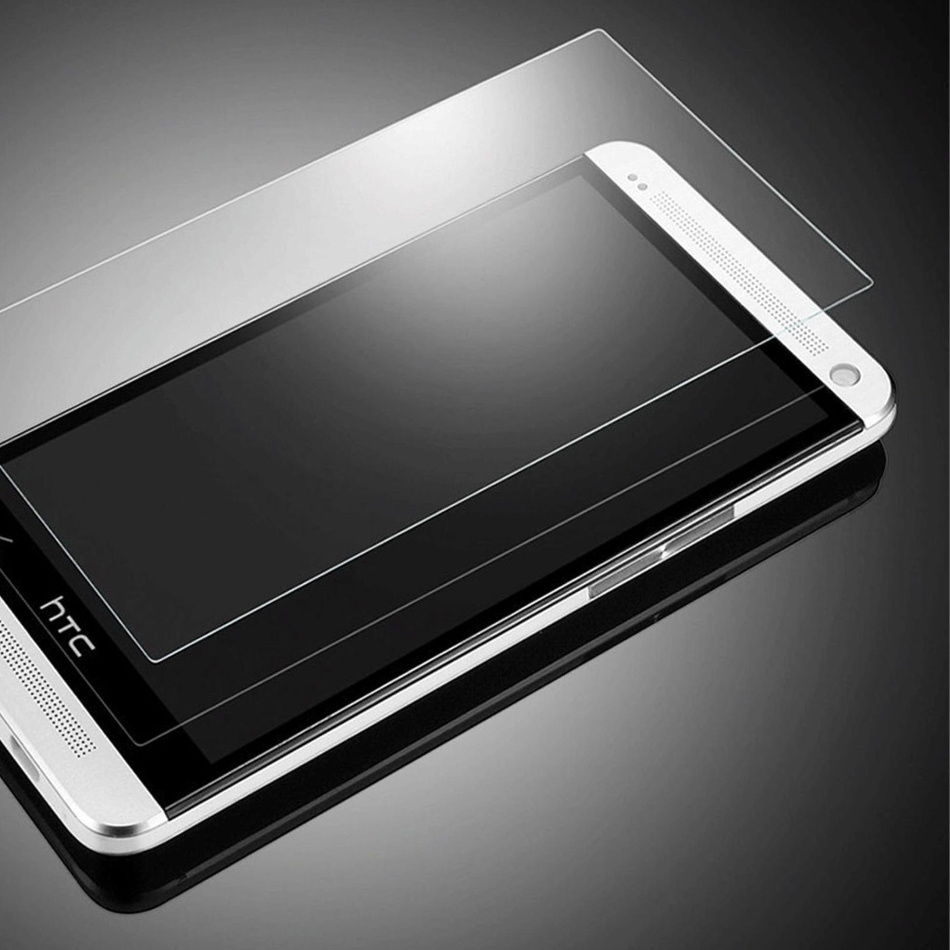 Htc One M7 Glass Screen Protector Clear Glass