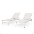 Finn Chaise Lounge White Nylon Mesh