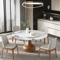 Modern Marble Dining Table, 59