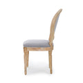 Kd Dining Chair Light Grey Fabric