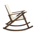 Gus Rocking Chair Brown Gray Acacia Wood