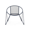 Georgia Chair Navy Blue Iron