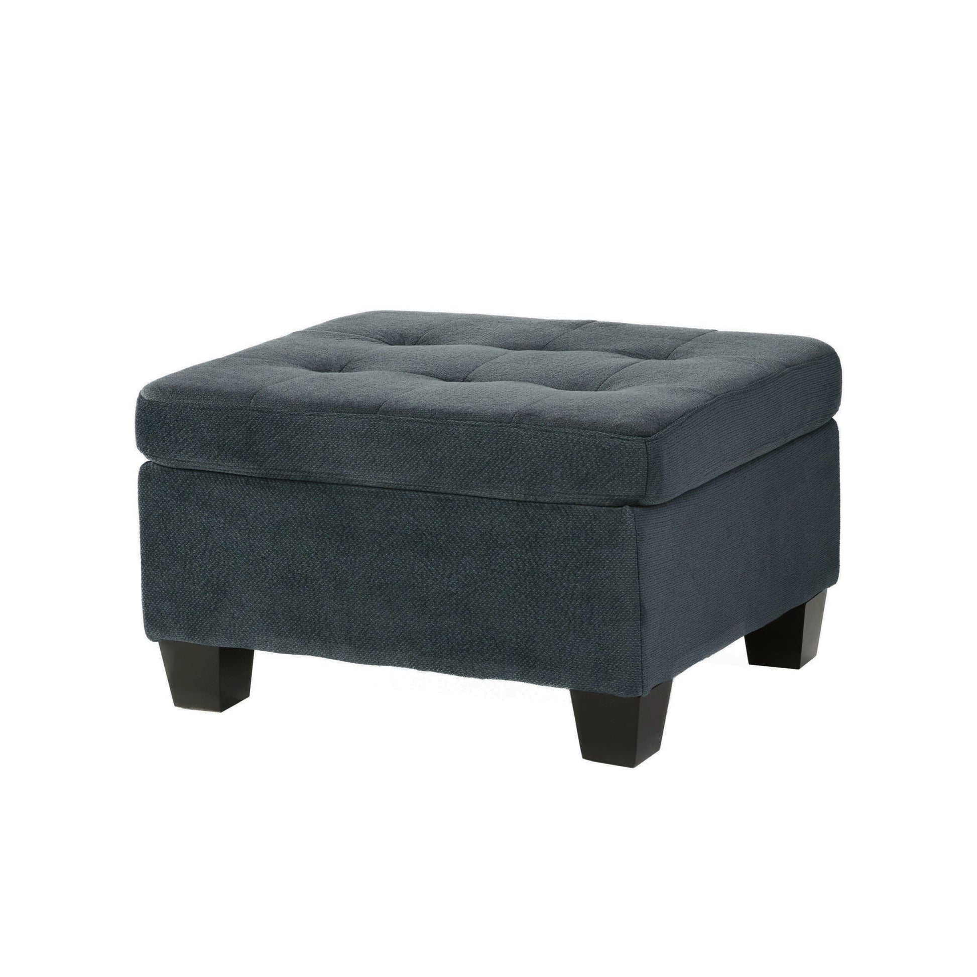 Sectional Ottoman Charcoal Fabric