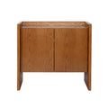 Walnut Colored Sideboard, Buffet Cabinet With Storage, Rustic Storage Cabinet For Entryway, Hallway, Living Room, Kitchen, Dining Room, Bedroom, 33.9