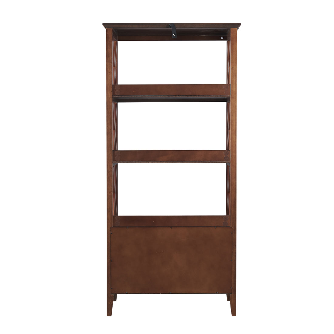 Bookcases, Bookshelf Walnut Wood Mdf