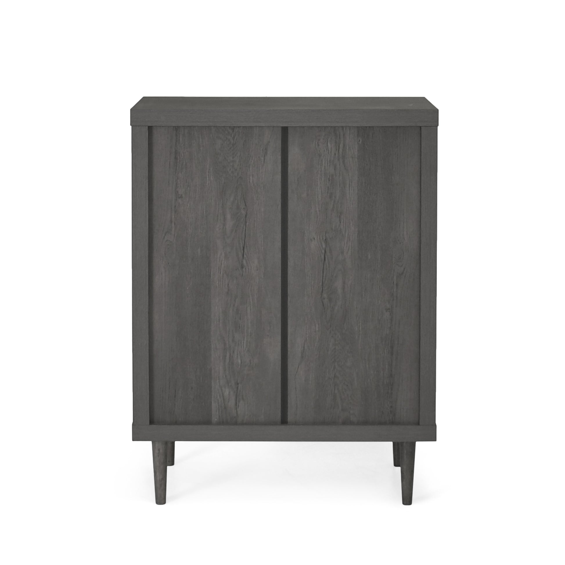 Nordic 4 Drawer Chest Grey Mdf