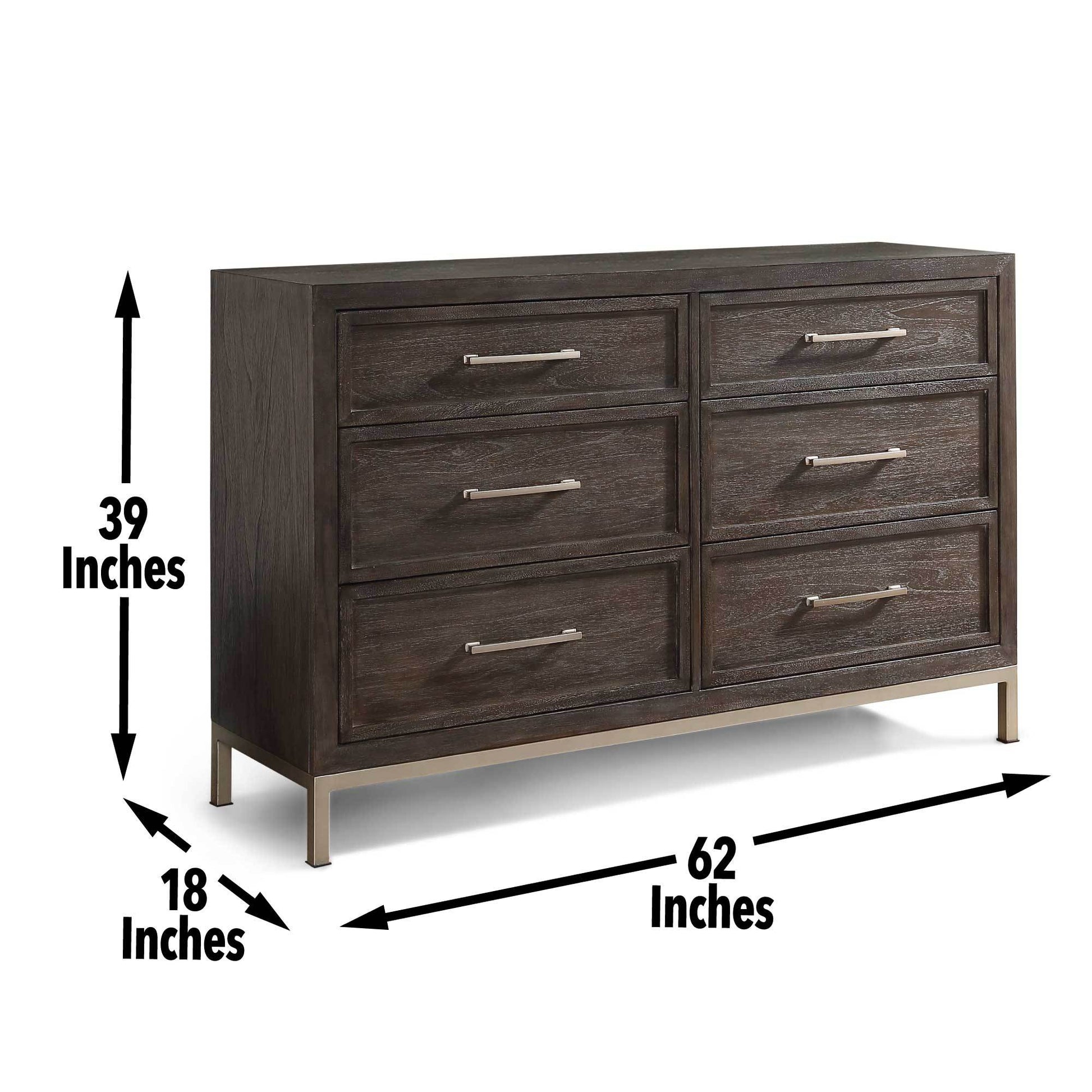 Broomfield Dresser Brown Brown Wood