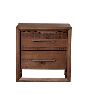 Lofton Nightstand Brown Brown Wood