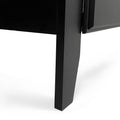 Chest Of Drawer Black Mdf