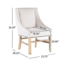 Worthington Dining Chair Linen Fabric