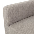Arm Chair Light Grey Fabric