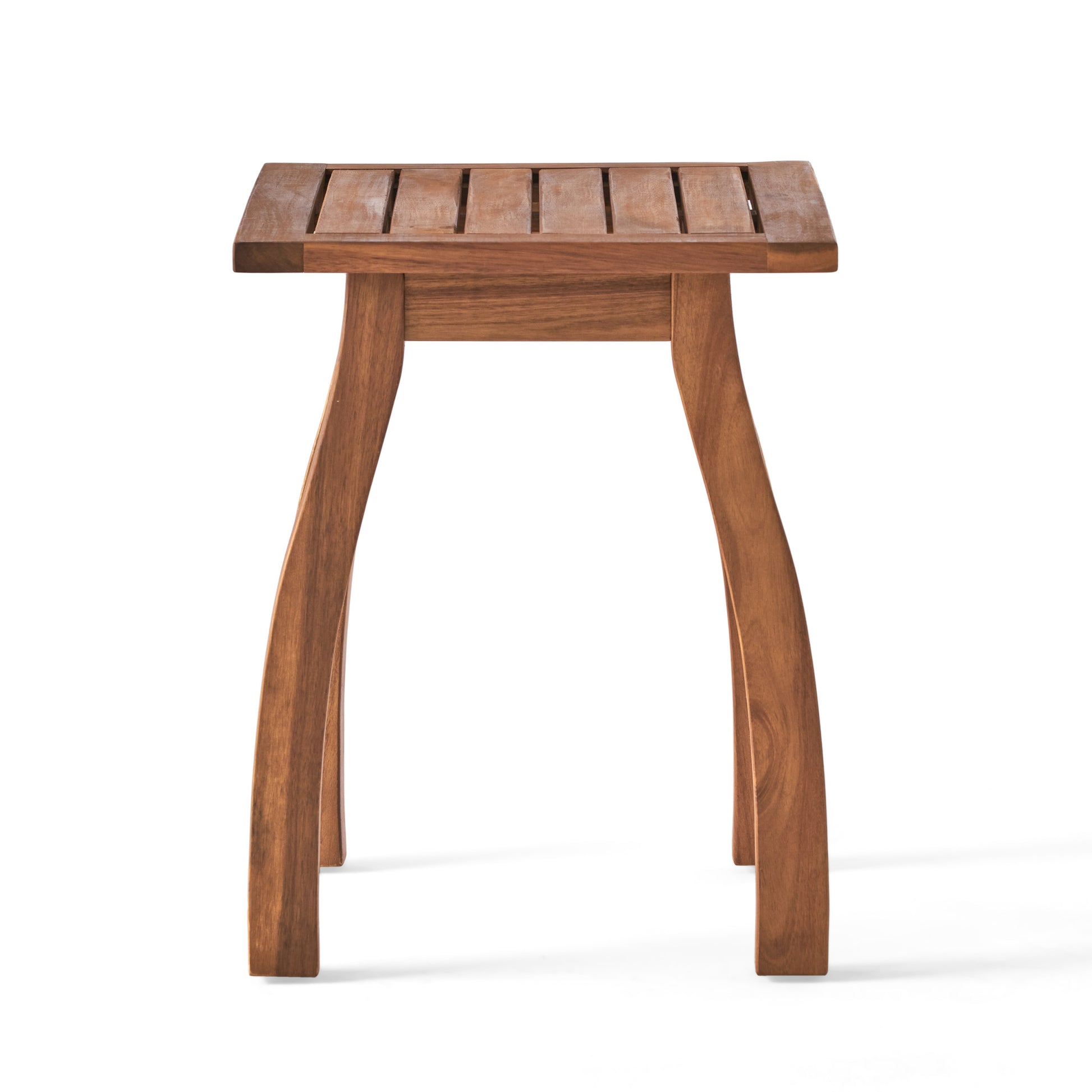 Selma End Table Teak Acacia Wood