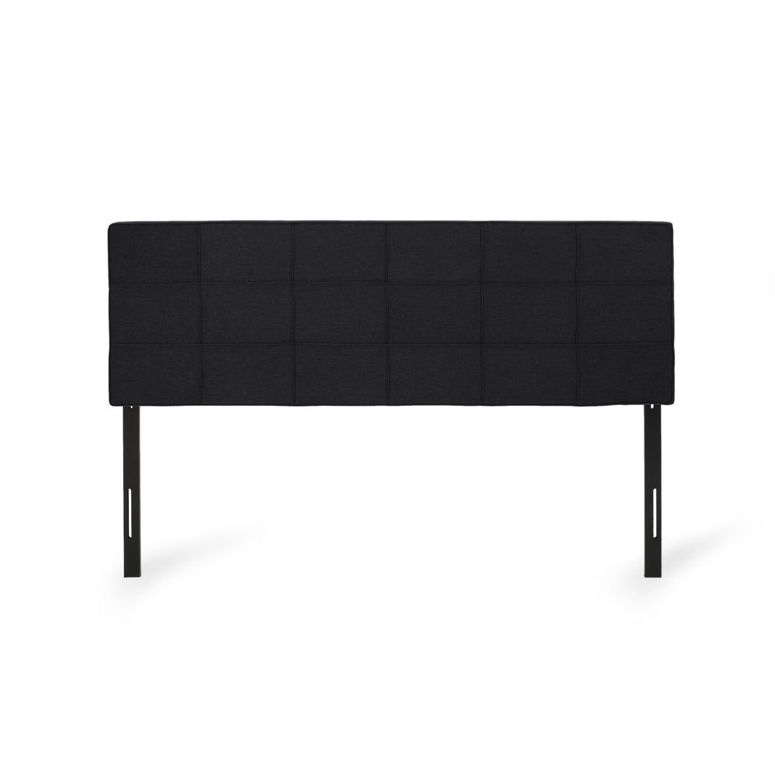 King Cal King Sized Headboard California King Black Fabric