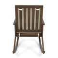 Gus Rocking Chair Brown Gray Acacia Wood