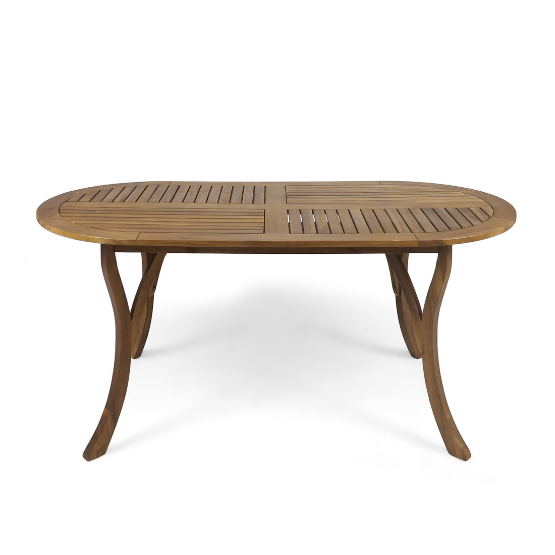 Acacia Wood 70" Dining Table - Teak Wood